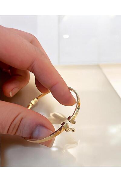 atelier sarraf 14k Altın Unisex Bilezik ( Gümüş Kolye Hediyeli)