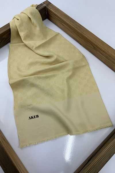 Aker Monogram Soft Cotton Shawl 1090100 -961