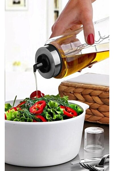 EveFix Borosilikat Akıllı Cam Yağdanlık - Dekoratif Sızdırmaz Sirkelik Sosluk...