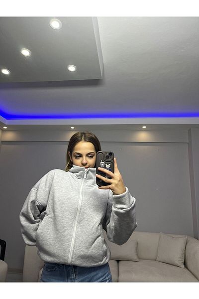 modakirwem CROP SWEATSHIRT