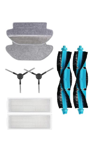 Viomi V2 Pro, V3 and Viomi Se Robot Vacuum Cleaner Compatible Set of 8 Spare Parts