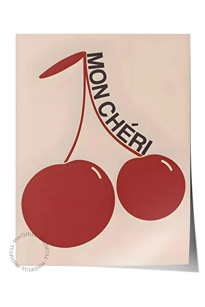 Postifull Frameless Poster, Hd Quality Wall Poster,Comfort Series, Mon Cheri Poster, No: 108600