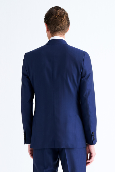 Edwards Erkek Lacivert Delfino Yün Takım Elbise