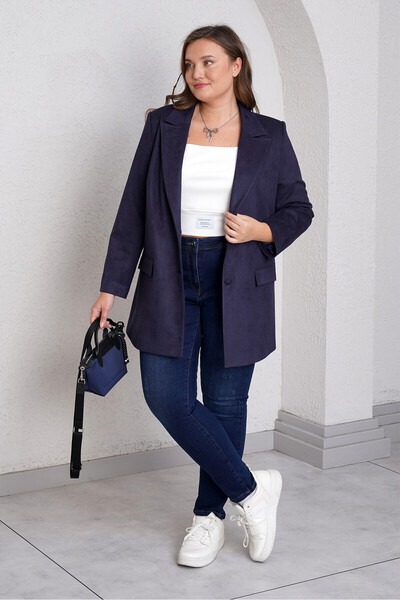 Büyük Moda ΣΟΥΕΤ ΜΠΛΕΙΖΕΡ ΜΠΟΥΦΑΝ