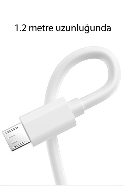 MAROKEN Micro Usb Uçlu Eski Tip Micro Usb Girişli Hızlı Şarj Aleti Cihazı Kablo Samsung X Iaomi Uyumlu