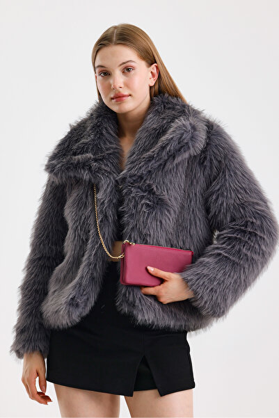 Meskanto Μίνι γυναικεία τσάντα με αλυσίδα δύο τμημάτων από γνήσιο δέρμα Amélie