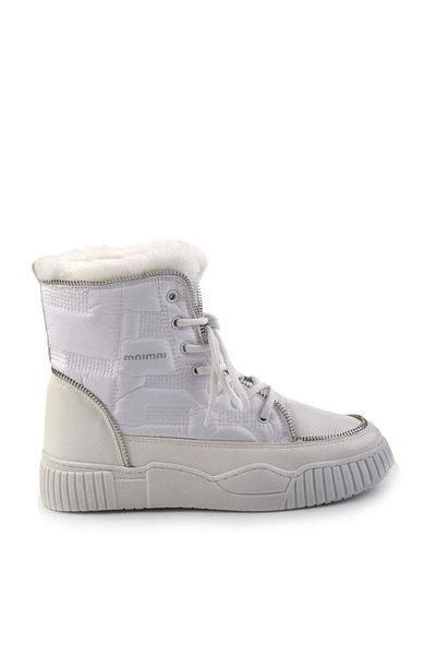Bambi White Women's Boots & Booties K 02050001109