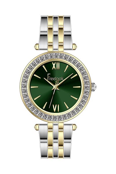 Freelook Çelik Kordonlu Çift Renk Kadın Kol Saati
