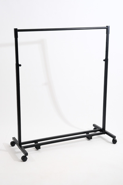 Rafiste Katlanabilir Tekerlekli Metal Askılık