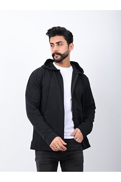 MERTEX Pánská mikina - přední zip, klokaní kapsa, kapuce, 2 vlákna, sezónní pohodlný střih