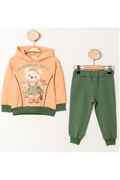Moonstar Baby Girl-Child Hooded Seasonal Set