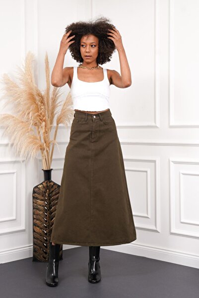 ZAROLİ Джинсова спідниця максі жіноча