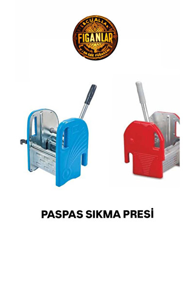 figanlar ambalaj Çift Kovalı Temizlik Arabası Seti Yedek Presi - Krom Çelik -...