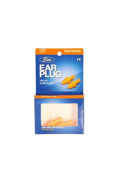Elite Silicone Earplugs Without Rope