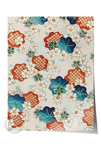 Postifull Plakat bez okvira, serija Comfort, Watanabe Seitei - plakat sa cvet...