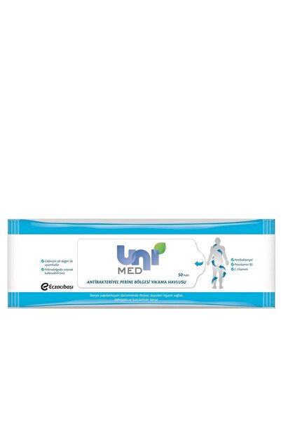 Uni Med Hasta Perine Bölge Yıkama Havlusu 50li