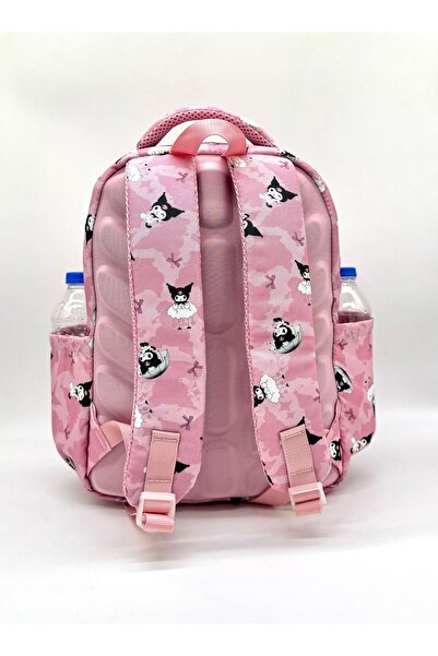 Bevitton Powder Character Patterned Pen Holder Nutrition Girl's Primary School Bag Suit Primary School Bag