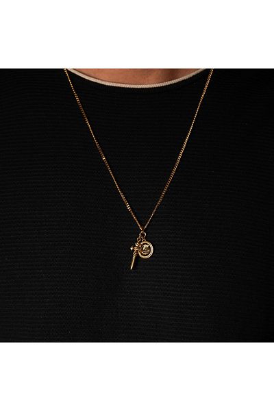 Guess Herren Kette Gold Jumn04023jwygbkt-u
