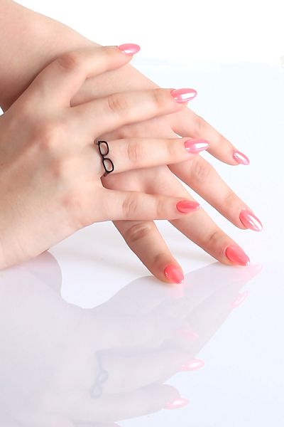 LABALABA Women's Lacquer Coated Glasses Ring