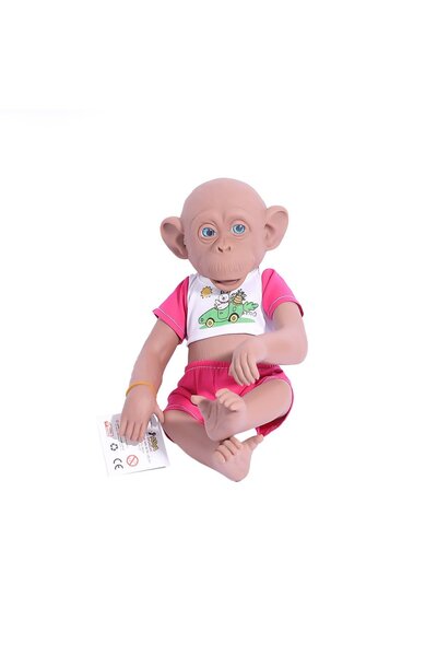 FABBA TOYS ELF23301 Maymun 35 cm -Asya FABBATOYS