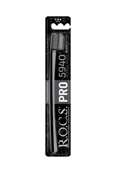 R.O.C.S. Rocs Pro 5940 Ultra Soft Toothbrush Black-Black