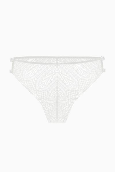 Wonna Εκρού Brazilian Lace Panties - 2509
