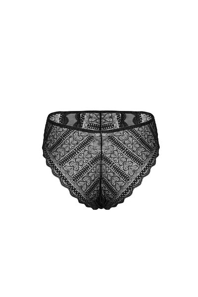 Wonna Slip din dantelă cu talie înaltă - Moda - 2483 - Negru