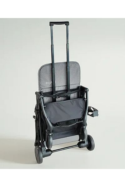 Bonfino Bonfino Runway Cabin Stroller with 5 Point Safety Harness - Grey