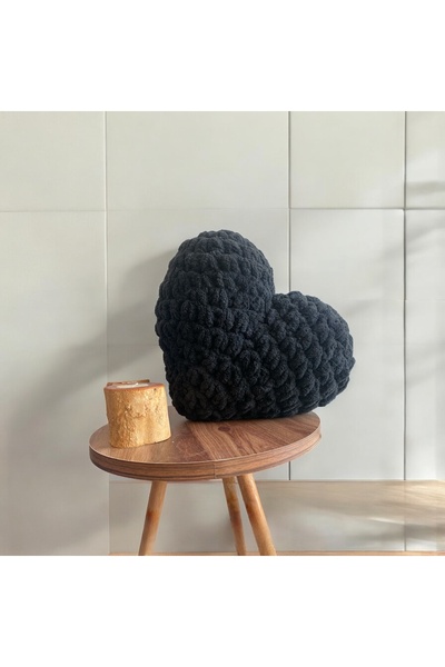Alize Puffy Puffy Heart Pillow with Lining Inside