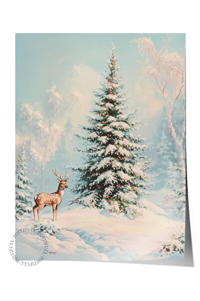 Postifull Çerçevesiz Poster, Duvar Posteri, HD Kalite Comfort Serisi, Yılbaşı...