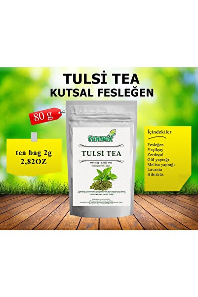 teamix Tulsi Kutsal Fesleğen/40ad/ 80 Gr/ Anti Histenaminik Anti Bakteriyal S...