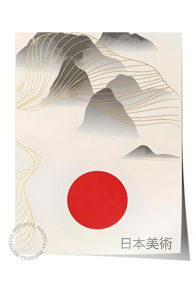 Postifull Unframed Poster, Hd Quality Wall Poster,Comfort Series, Mountains J...