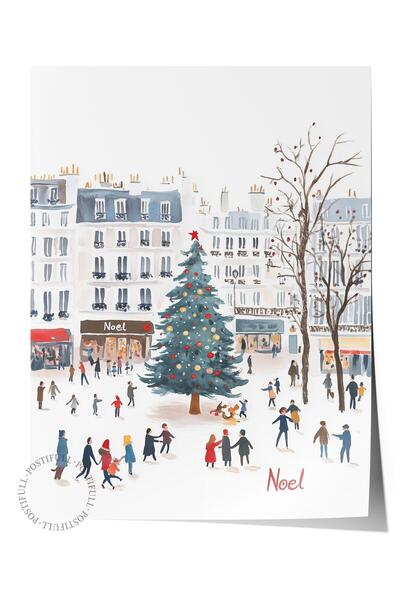 Postifull Çerçevesiz Poster, Duvar Posteri, HD Kalite Comfort Serisi, Yılbaşı...