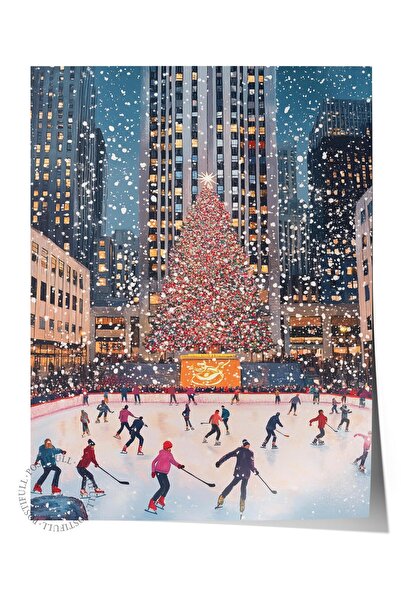 Postifull Çerçevesiz Poster, Duvar Posteri, HD Kalite Comfort Serisi, Yılbaşı...