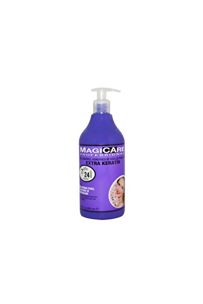 Magicare Saç Kremi 500 ml. Keratin Şekillendirici Koruyucu Düzleştirme Etkili...
