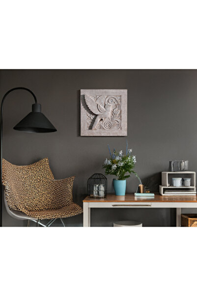 zoneepic El Yapımı Arı Kuşu Kabartma Duvar Dekoru – Zarif ve Detaylı Sanat Eseri