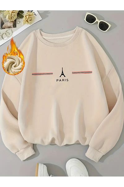 Karatopak Hanorac oversize unisex cu imprimeu Paris