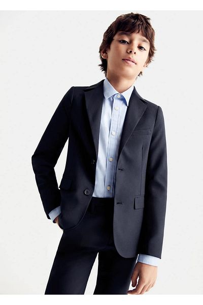 MANGO Kids Μπουφάν σακάκι με λεπτή εφαρμογή