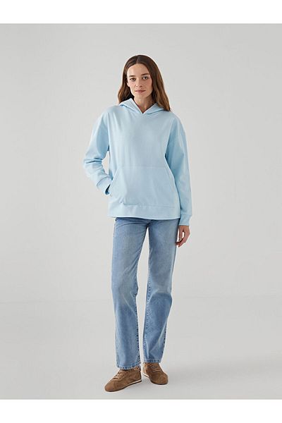 LC Waikiki Hanorac albastru oversize pentru femei