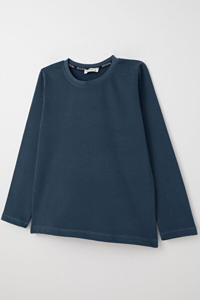 Breeze Μακρυμάνικο μπλουζάκι Indigo για αγόρια - 5-14 ετών