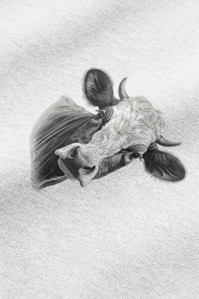 Overoz Μπλουζάκι Ox Minimalist Printed Semi Oversize 1188