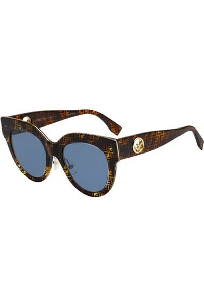 Fendi Ff 0360 g S H7P Ku 51 Women's Sunglasses