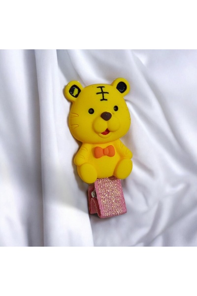 KANİNCHEN Звірячі фігурки для шпильок для волосся, дитячі милі шпильки