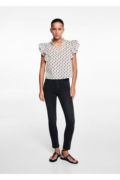 Mango Teen Black Jeans for Kids