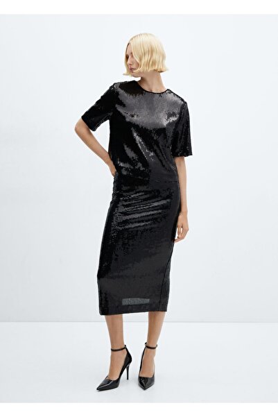 MANGO Woman Μπλουζάκι με πούλιες