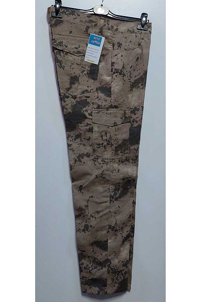 BeyzDenim Thermal Fleece Gendarmerie Shild - Camouflage Cargo Sinker, Hunter and Hiking Pants, Waterpush;