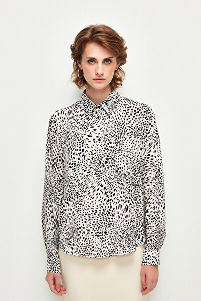 adL Desenli Cepli Gömlek