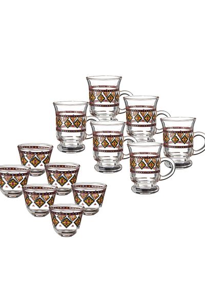 Dania 12 Piece Tea Cup And Cawa Set
