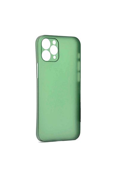 HTstore حافظة Zore متوافقة مع هاتف iPhone 12 Pro Max من السيليكون PP عالي الجودة - أخضر