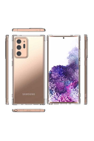 HTstore حافظة متوافقة مع هاتف Galaxy Note 20 Ultra من السيليكون المضاد للصدمات Zore Nitro